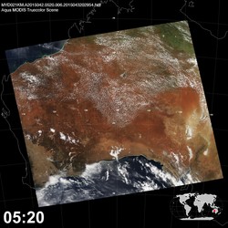 Level 1B Image at: 0520 UTC