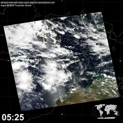 Level 1B Image at: 0525 UTC