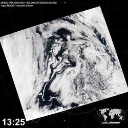 Level 1B Image at: 1325 UTC