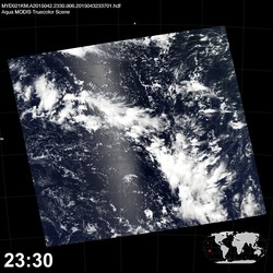 Level 1B Image at: 2330 UTC