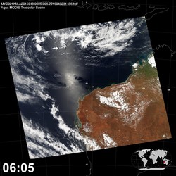 Level 1B Image at: 0605 UTC