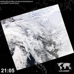 Level 1B Image at: 2105 UTC