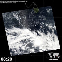 Level 1B Image at: 0820 UTC