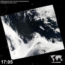 Level 1B Image at: 1705 UTC