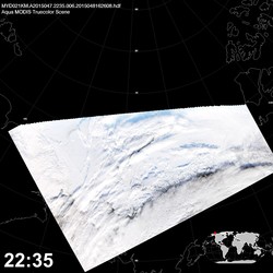 Level 1B Image at: 2235 UTC