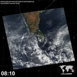 Level 1B Image at: 0810 UTC