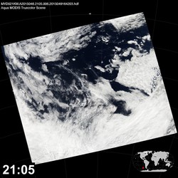 Level 1B Image at: 2105 UTC