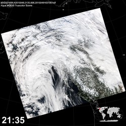 Level 1B Image at: 2135 UTC