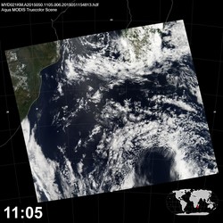 Level 1B Image at: 1105 UTC