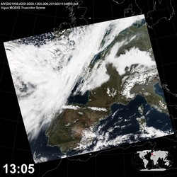 Level 1B Image at: 1305 UTC