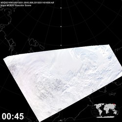 Level 1B Image at: 0045 UTC