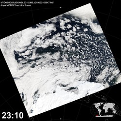 Level 1B Image at: 2310 UTC