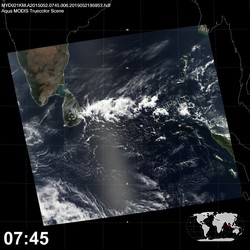 Level 1B Image at: 0745 UTC