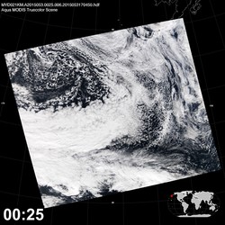 Level 1B Image at: 0025 UTC