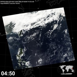 Level 1B Image at: 0450 UTC