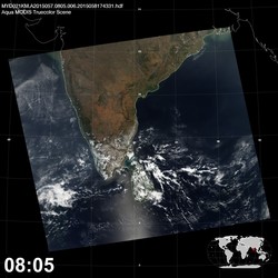 Level 1B Image at: 0805 UTC