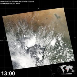 Level 1B Image at: 1300 UTC