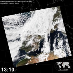 Level 1B Image at: 1310 UTC