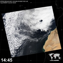 Level 1B Image at: 1445 UTC