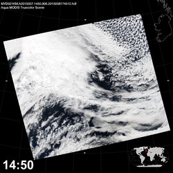 Level 1B Image at: 1450 UTC