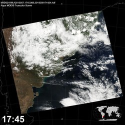 Level 1B Image at: 1745 UTC