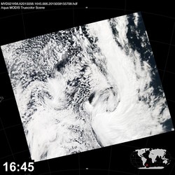 Level 1B Image at: 1645 UTC