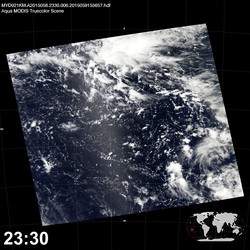 Level 1B Image at: 2330 UTC