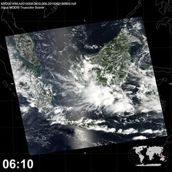 Level 1B Image at: 0610 UTC