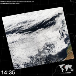 Level 1B Image at: 1435 UTC