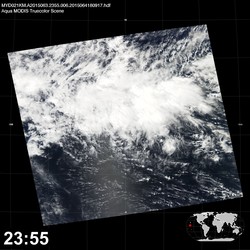 Level 1B Image at: 2355 UTC