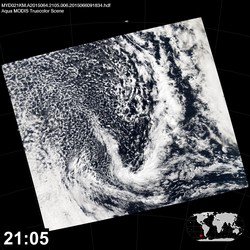 Level 1B Image at: 2105 UTC