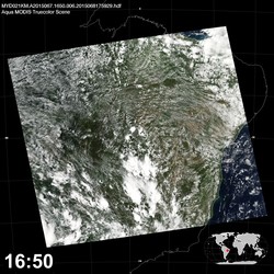 Level 1B Image at: 1650 UTC