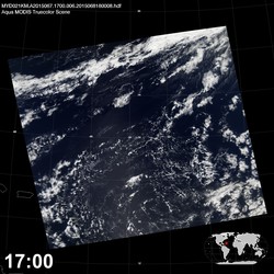 Level 1B Image at: 1700 UTC