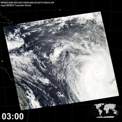 Level 1B Image at: 0300 UTC