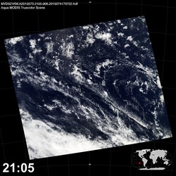 Level 1B Image at: 2105 UTC