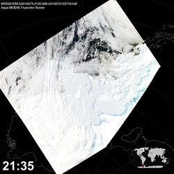 Level 1B Image at: 2135 UTC