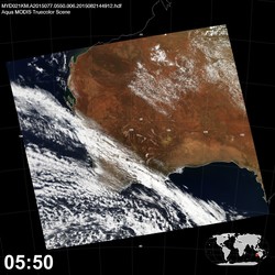 Level 1B Image at: 0550 UTC