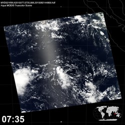 Level 1B Image at: 0735 UTC