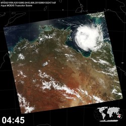 Level 1B Image at: 0445 UTC