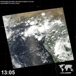 Level 1B Image at: 1305 UTC