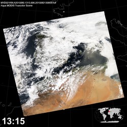 Level 1B Image at: 1315 UTC