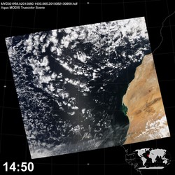 Level 1B Image at: 1450 UTC