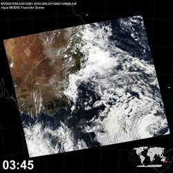 Level 1B Image at: 0345 UTC