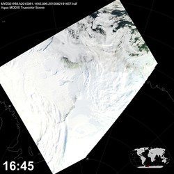 Level 1B Image at: 1645 UTC