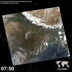 Level 1B Image at: 0750 UTC