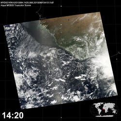 Level 1B Image at: 1420 UTC