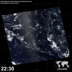 Level 1B Image at: 2230 UTC