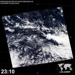 Level 1B Image at: 2310 UTC