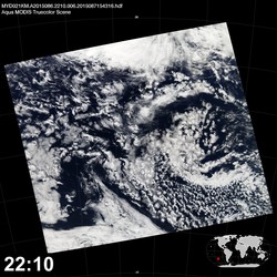 Level 1B Image at: 2210 UTC