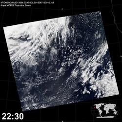 Level 1B Image at: 2230 UTC